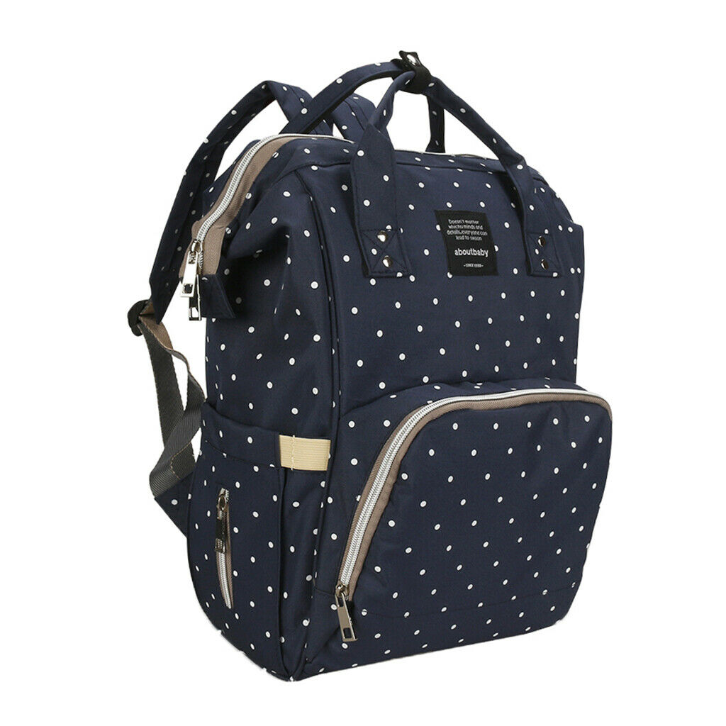 Large Diaper Bag Multi-Function Waterproof Travel Nappy Backpack for Baby