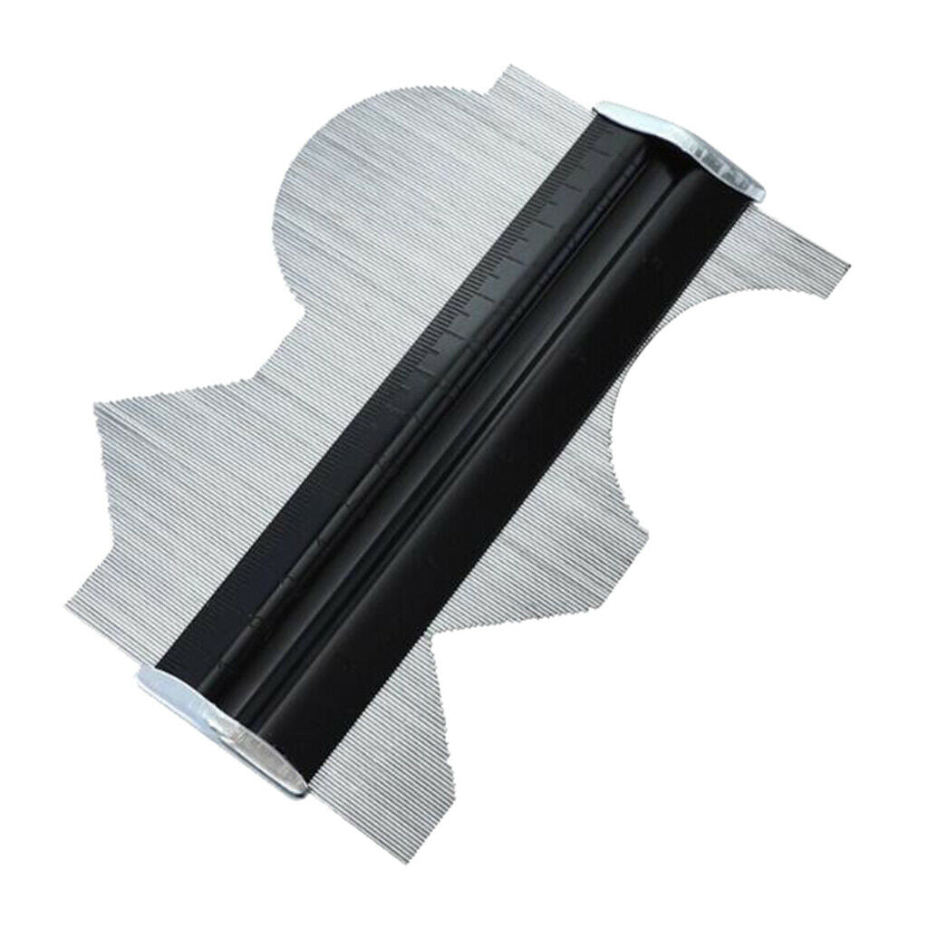Metal 6 inch Outline Gauge Ruler Duplicator Tiles Flooring Accuracy Shaping