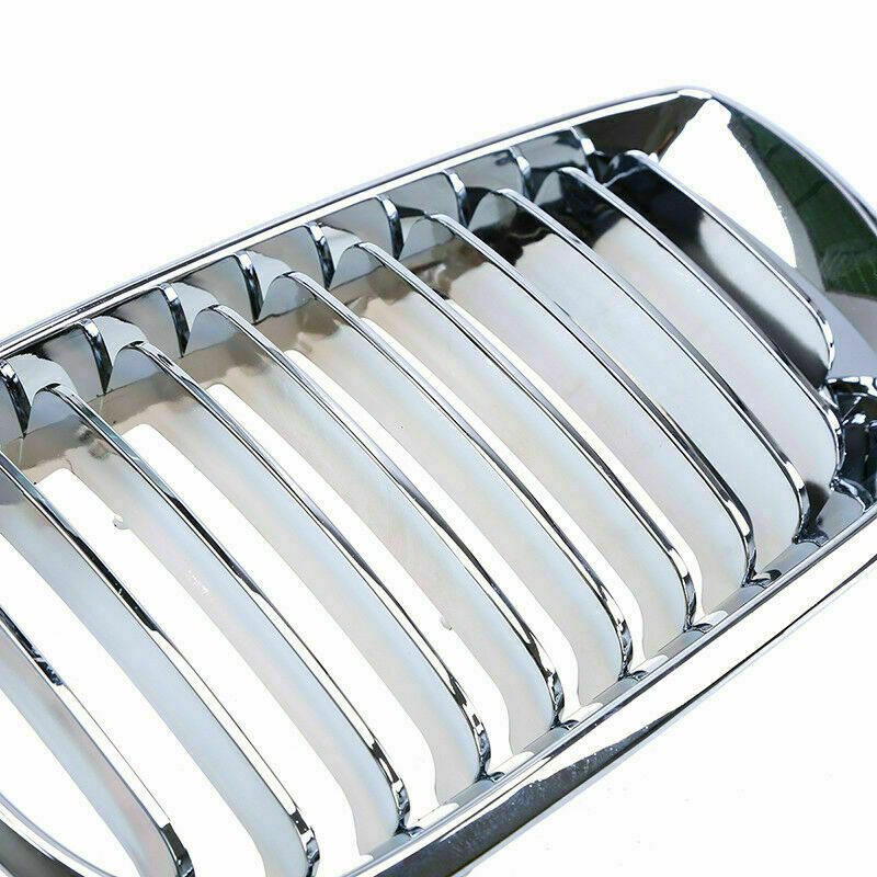 Pair Front Bumper Kidney Grille For BMW 3Series E46 320i 325xi 330xi Sedan 01-05