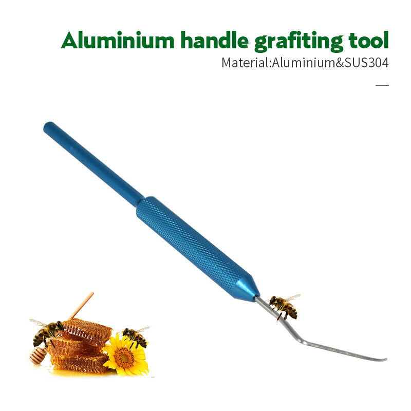 1pc Stainless Steel Larvae Moving Grafting Needle Beekeeping ToolsL Pb