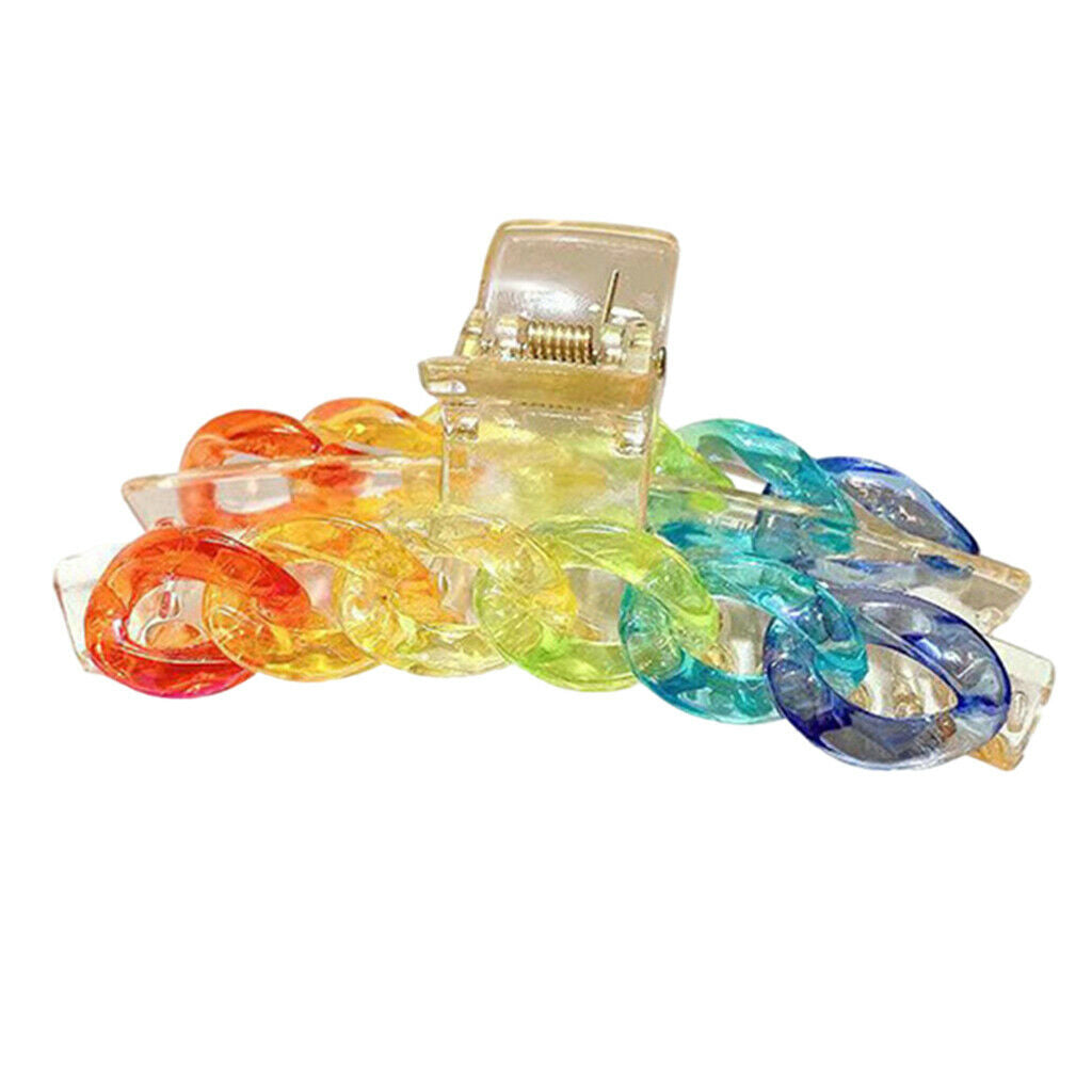 Fashion Women Hair Claw Clips Clamps Colorful Butterfly Hair Holder Barrettes
