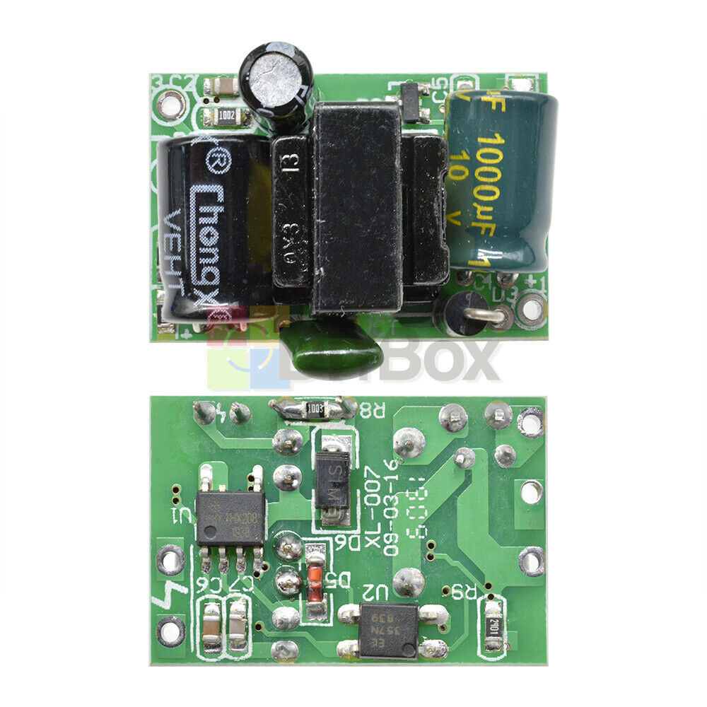 10Pcs AC-DC Buck Converter Step Down Power Supply Module Chip 5V 700mA Arduino
