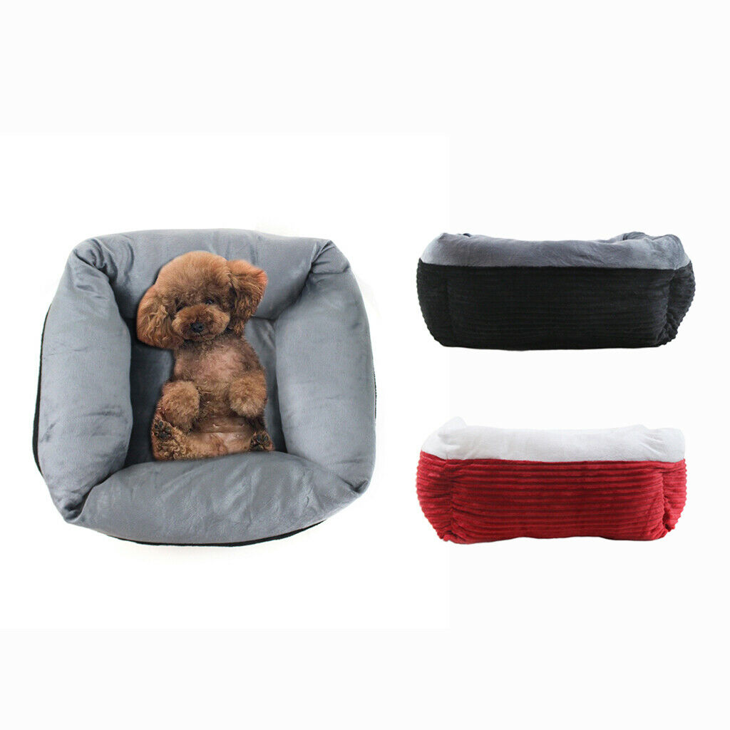 Winter Warm Dog Nest Pet Cozy Bed for Small Dogs Cat Puppy Kitten Navy Blue