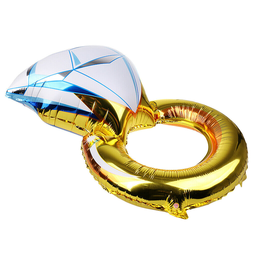 2pcs Diamond  Foil Balloon Air Balloon Helium Balloon for Wedding