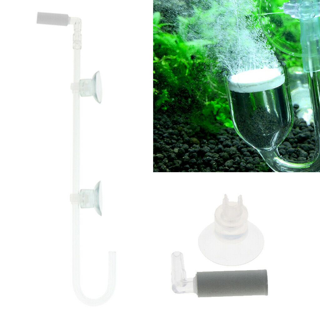 Aquarium Ultra Thin CO2 Atomizer System Diffuser Fish Tank Aquatic Water Plant