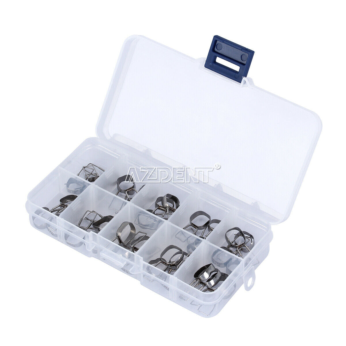 Dental Orthodontic Space Maintainer 2nd molar Band&Loop Kit 32-41# 40Pcs/Kit