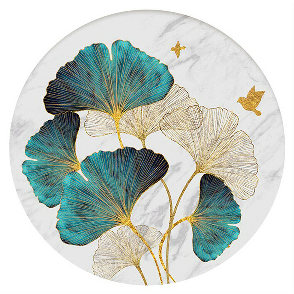 Lotus Leaf 5D DIY Full Round Drill Diamond Painting Cross Stitch for Gifts @