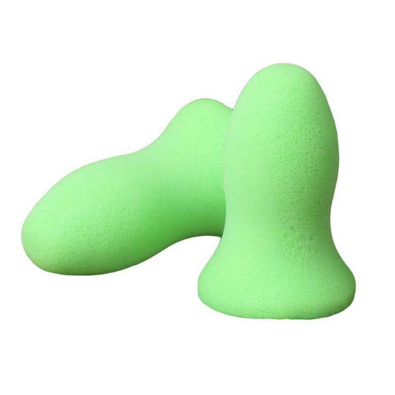 1 Pair Soft Foam Ear Plugs Tapered Travel Sleep Noise Prevention Earplugs