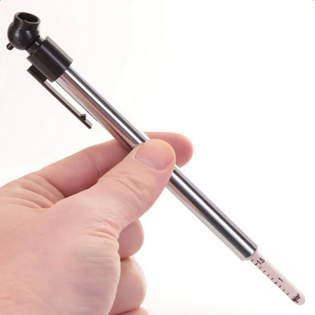 Pencil Pen Style Truck Auto Vehicle Tire Pressure Gauge 0-50 PSI Air Meter
