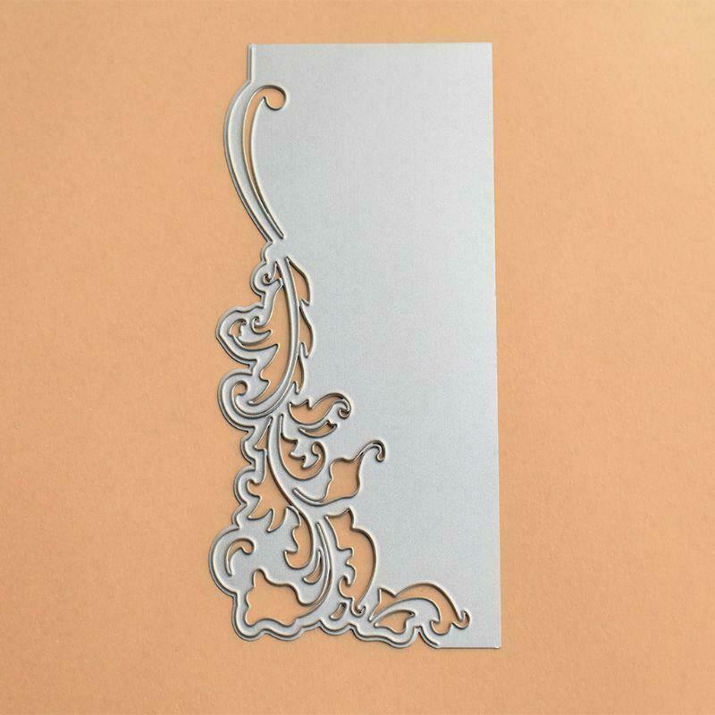 Lace Greeting Card Cover Cutting Dies Metal Stencil Scrapbooking DIY Album Stamp