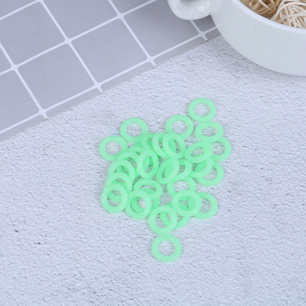 30Pcs/Pack Green Color Camping Nail Night Vision Luminous Tent Nail Rin.l8