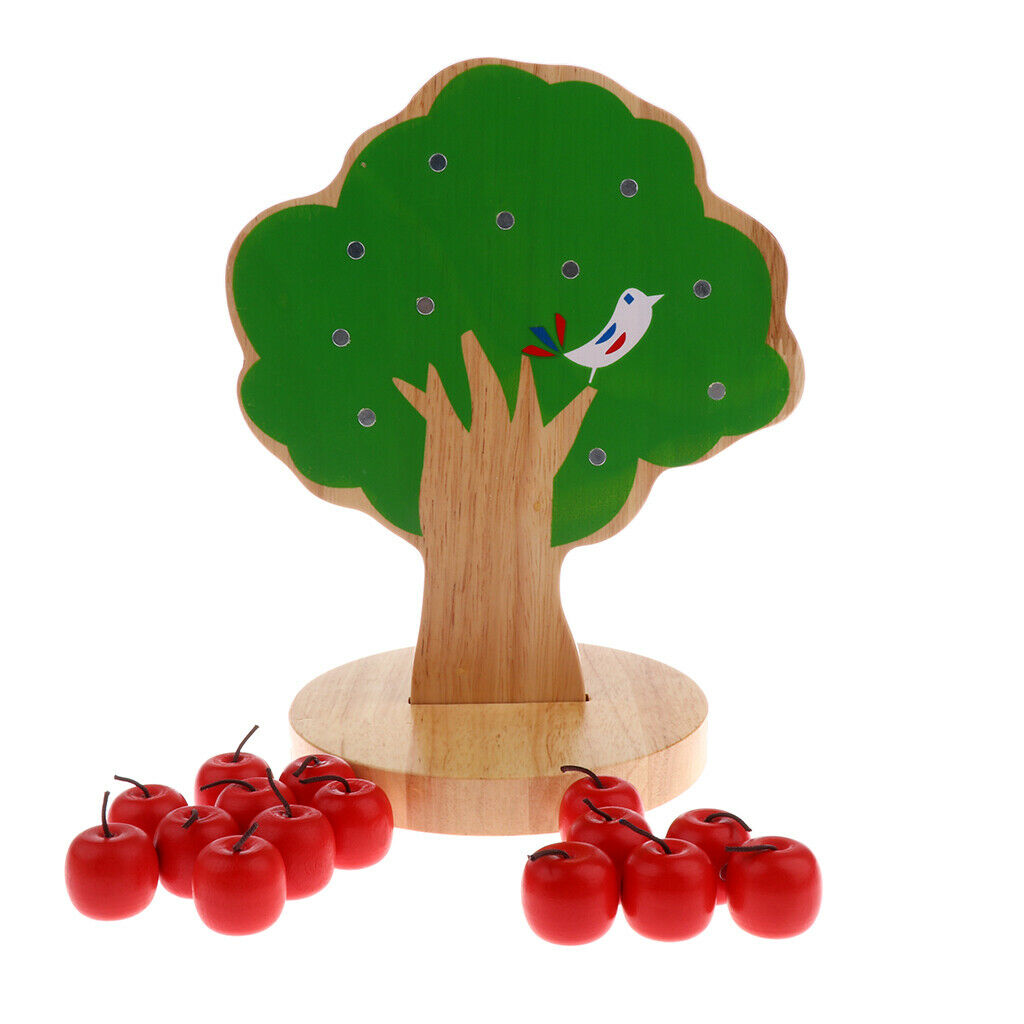Colorful  Tree Wooden Magnetic  Toys for Children
