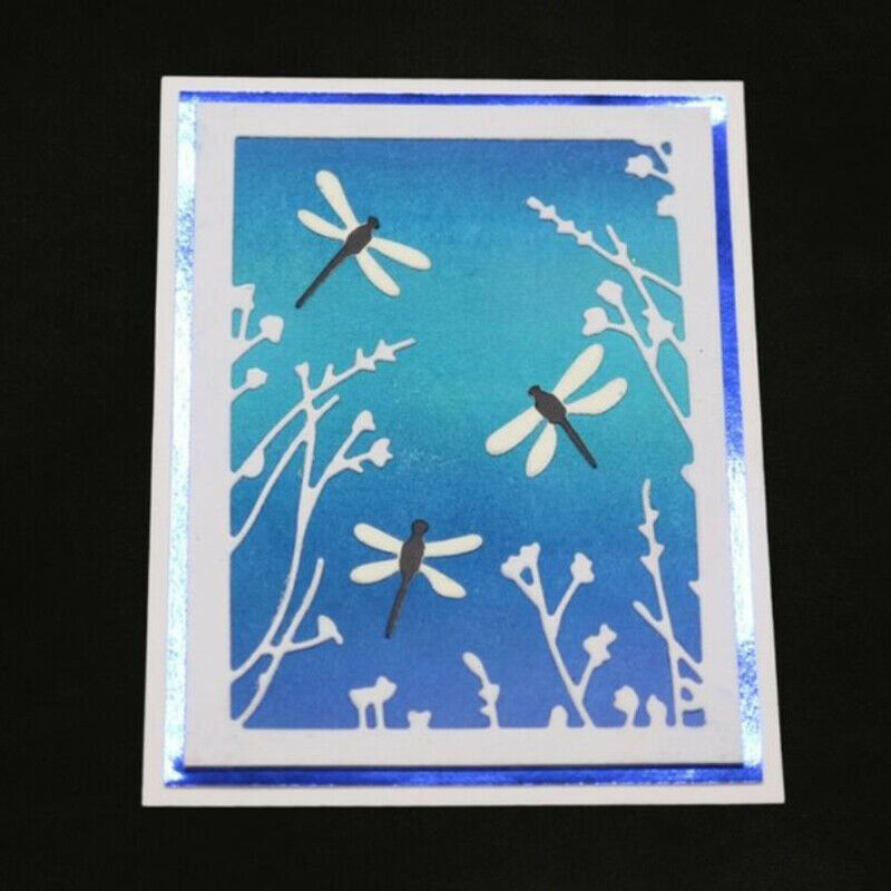 Dragonfly Metal Cutting Dies Stencil DIY Scrapbooking Album Stamp Card Cr.l8