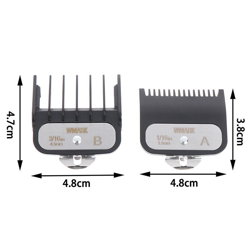 1.5MM+4.5MM Black Hair Clipper Limit Comb Cutting Guide Replaceable Unive.l8