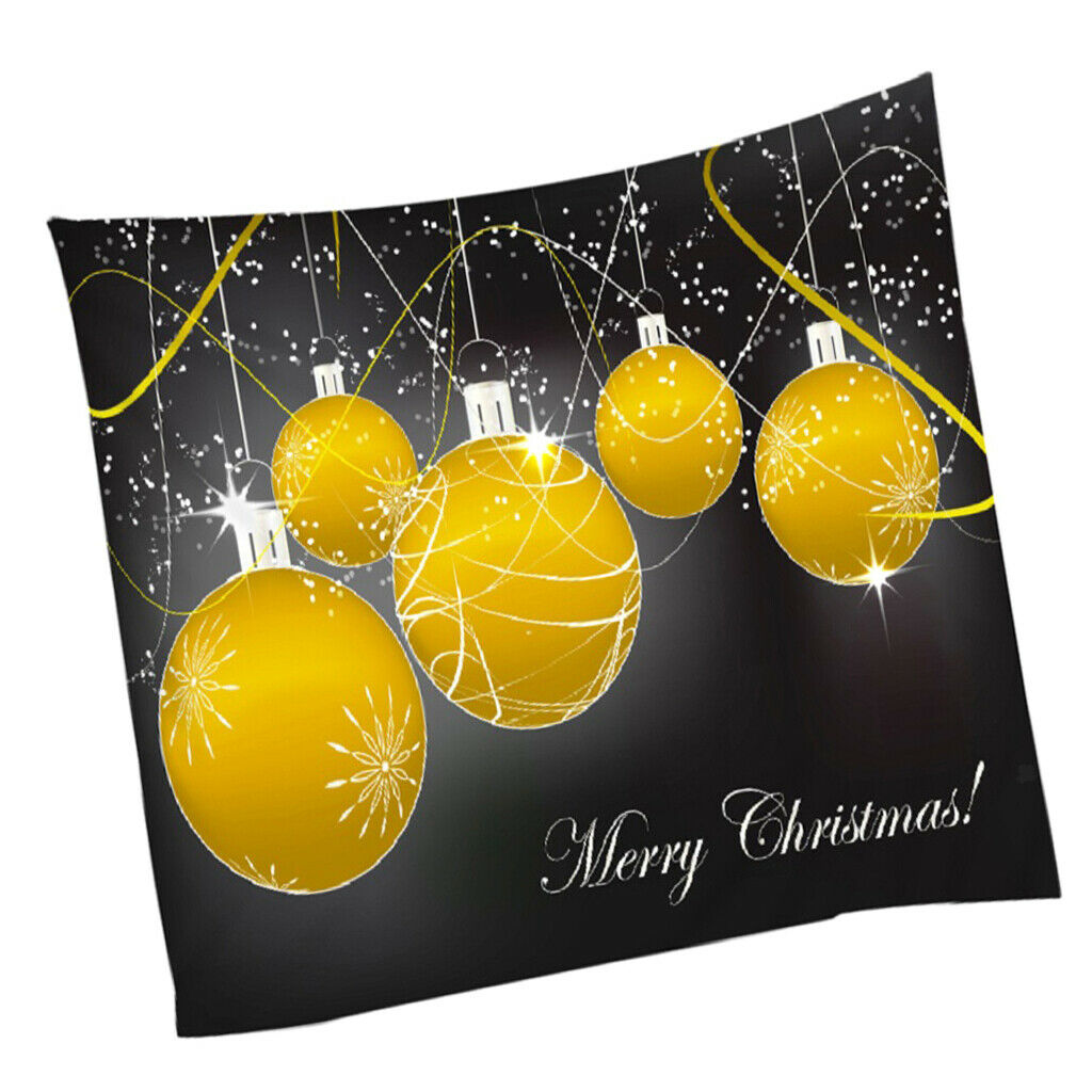 Christmas Wall Hanging Tapestry 150x150cm for TV Backdrop Home Decor Durable