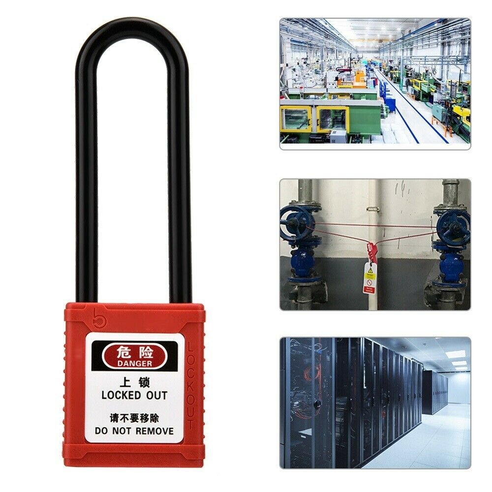 Security Padlock Industrial Safety Padlock Nylon PA Beam Insulated Lock