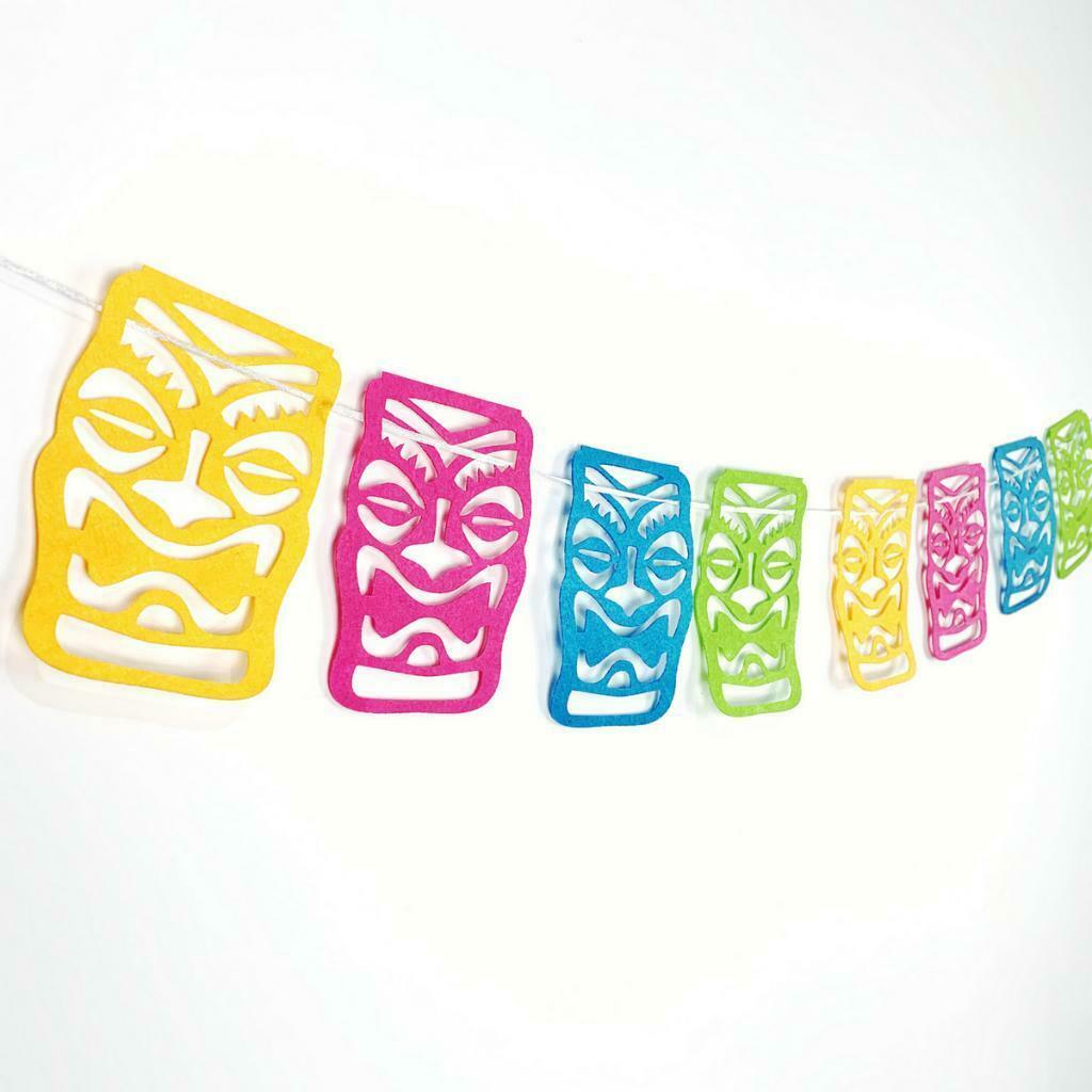 Hawaiian Flag Bunting Hanging Banner Beach Luau Home Party Ornaments Favor
