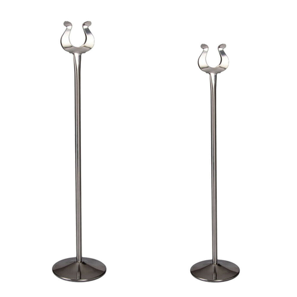 Wedding Table Number Card Holder Stand Place Card Holder Photo Memo Clip 2