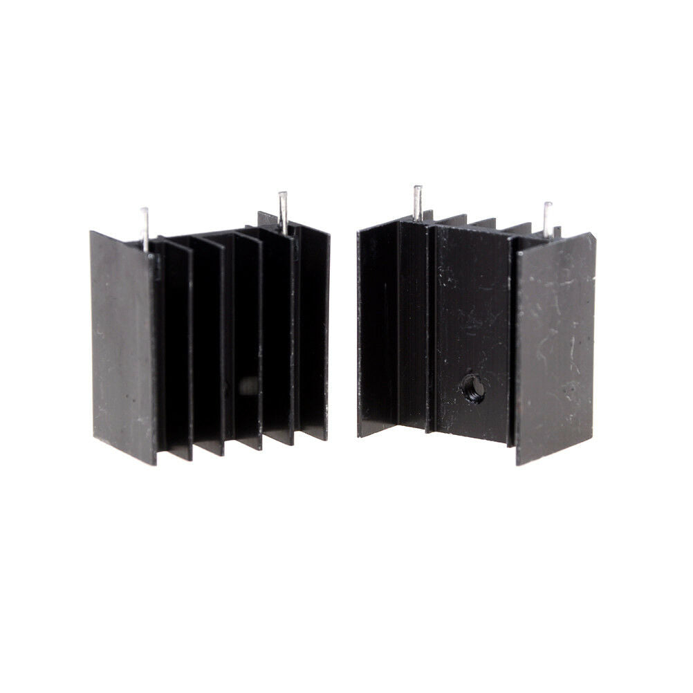 10Pcs 25*23*16MM TO220 Transistor Aluminum Radiator Heat Sink With 2Pi.l8