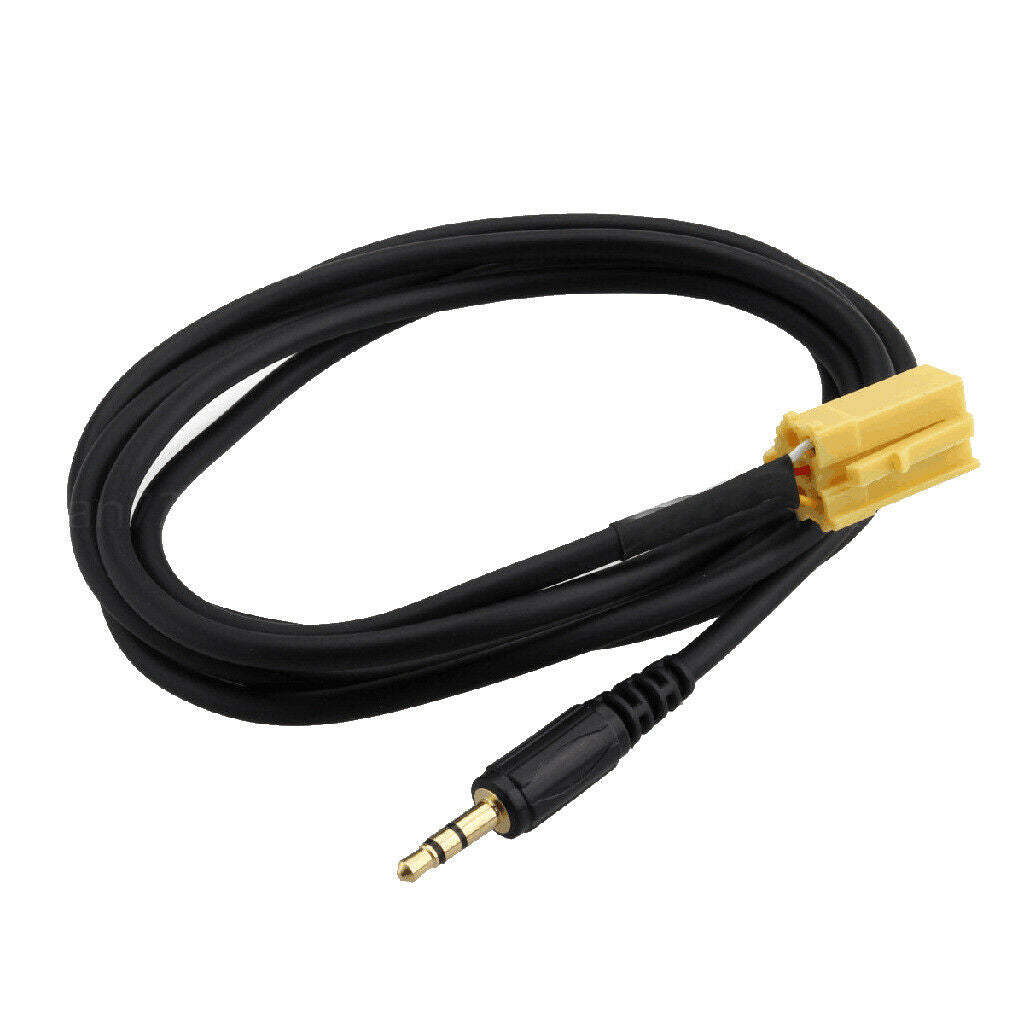Auto 3.5mm AUX 1.5M Audio Line Connector Music Player Radio Keys For Fiat 07