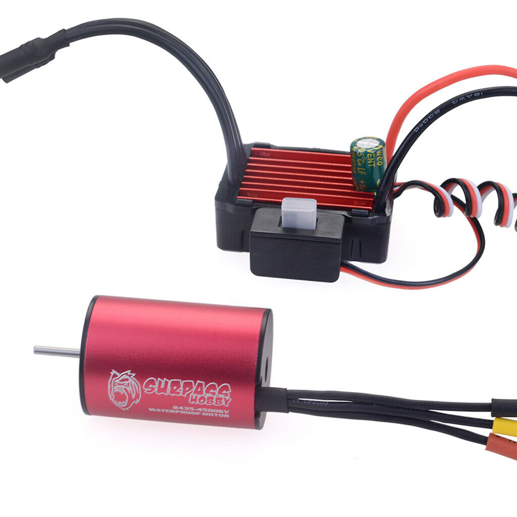 2030 4500KV Brushless Motor + 25A Speed â€‹â€‹Controller ESC for 1/24 1/18 RC