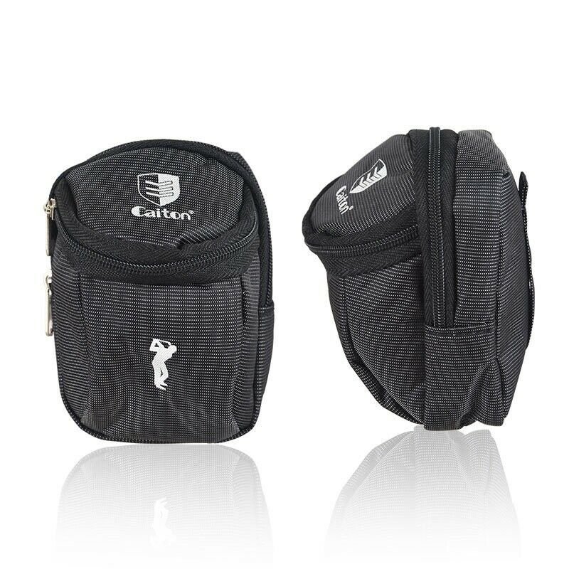 Caiton Golf Tees Bag  Nylon Mini Golf Ball Holder Pouch Bag Golf Tees Pouch U5M7