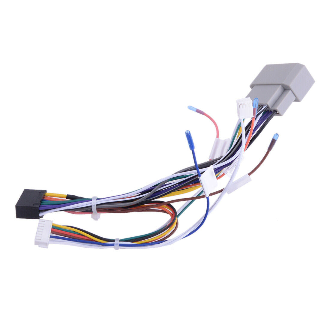 16Pin Car Stereo Harness Connector Fit For Jeep Wrangler JK Compass MK49 Android