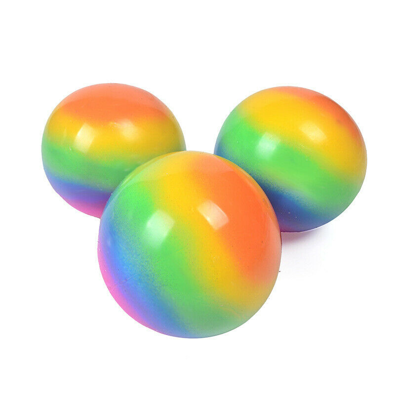 Toys 7cm Colorful Soft Foam TPR Squeeze Balls Toys For Stress Relief  T.l8