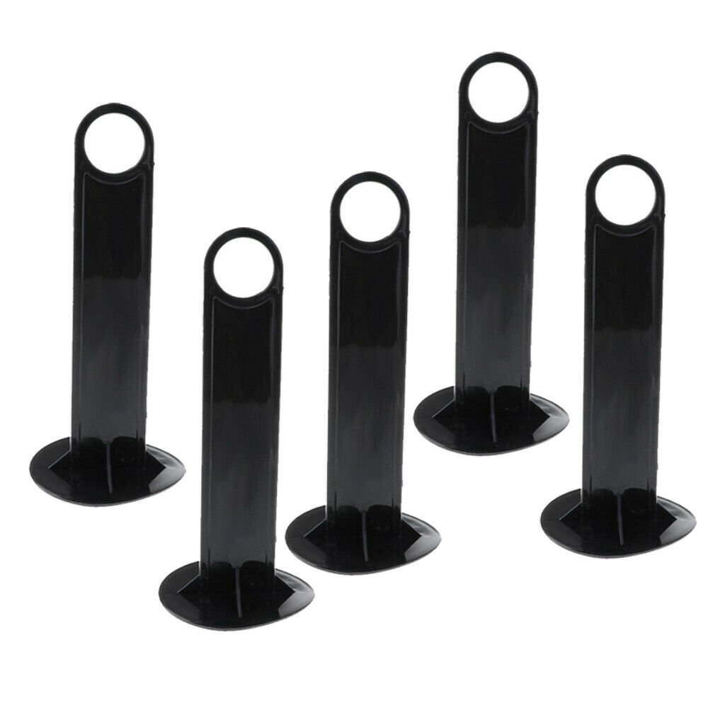 5 Count Field Marker Holder Disc Cone Rack for Soccer Football Training