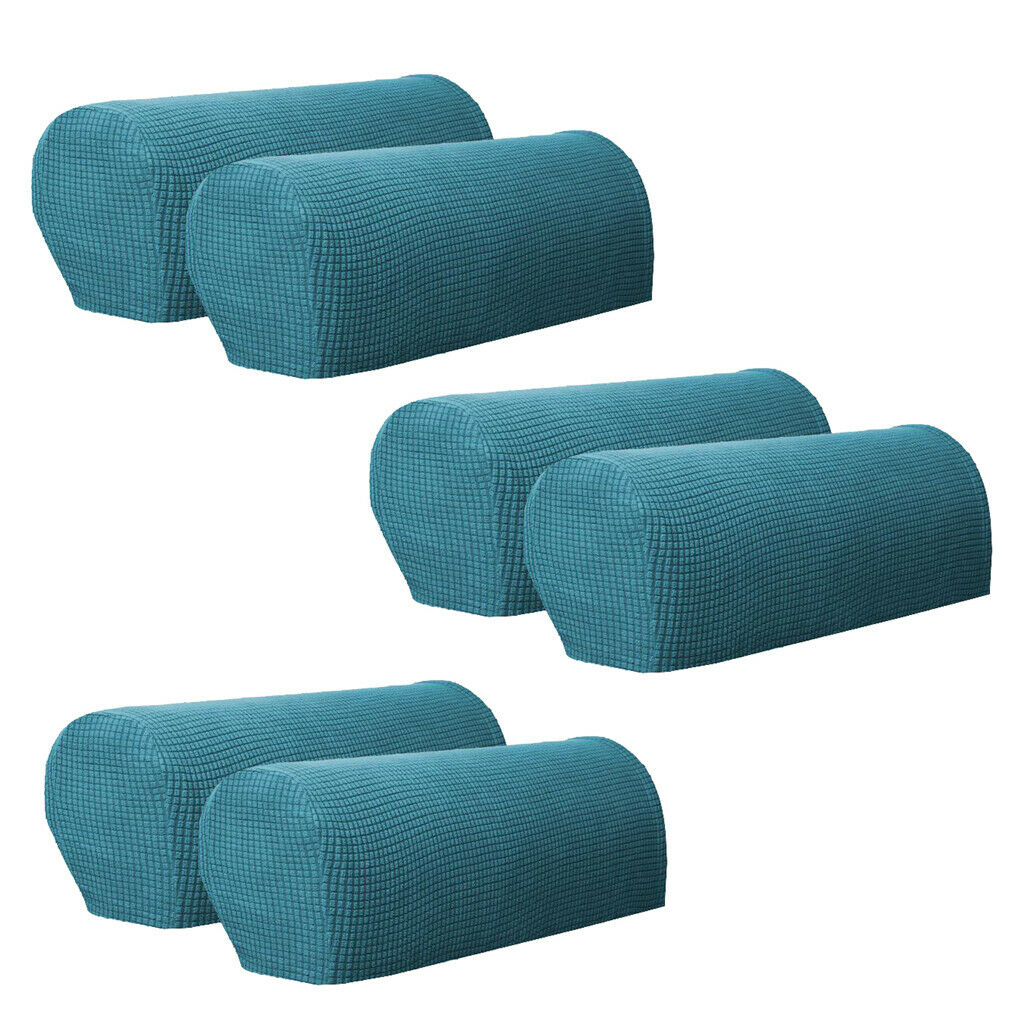 3 Pairs of Armrest Cover Stretch Fabric Sofa Armguard Anti  Couch Armrest Covers