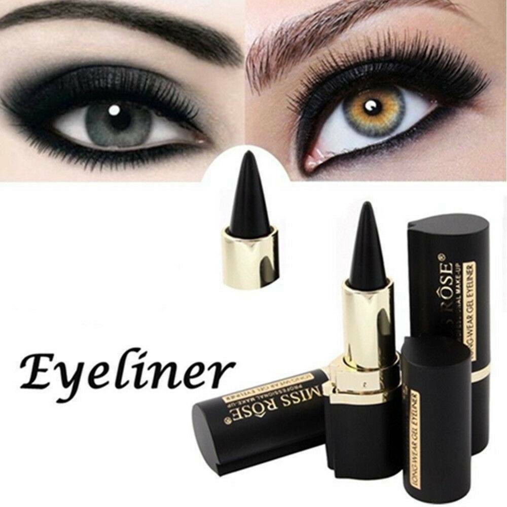 Black Waterproof Women Eyeliner Liquid Eye Liner Pen Pencil Gel Makeup Cosmetic