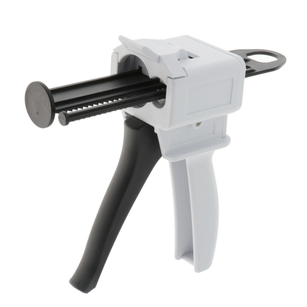 Plastic Industrial Manual Syringe Gun Dispenser Liquid Glue Gun 10:1