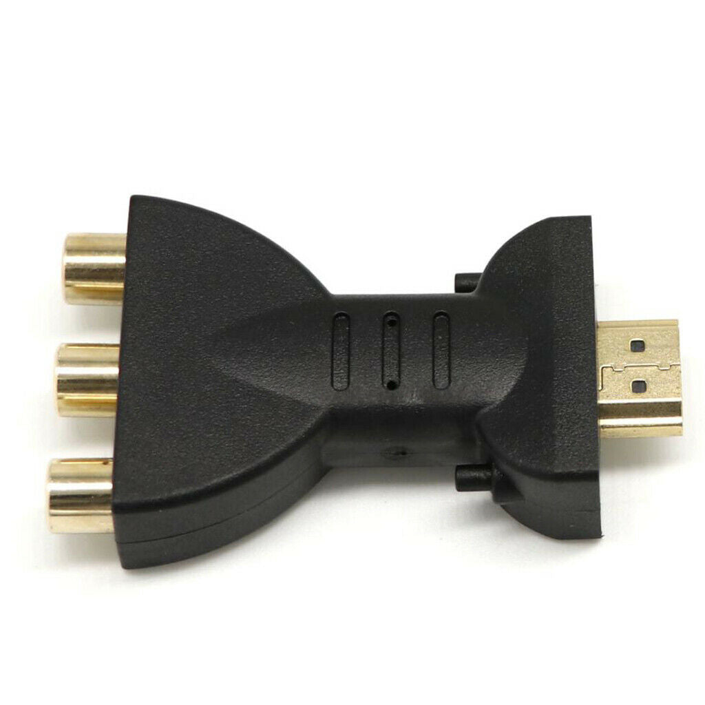 To RCA Converter Adapter, Connector to 3RCA Video Audio AV