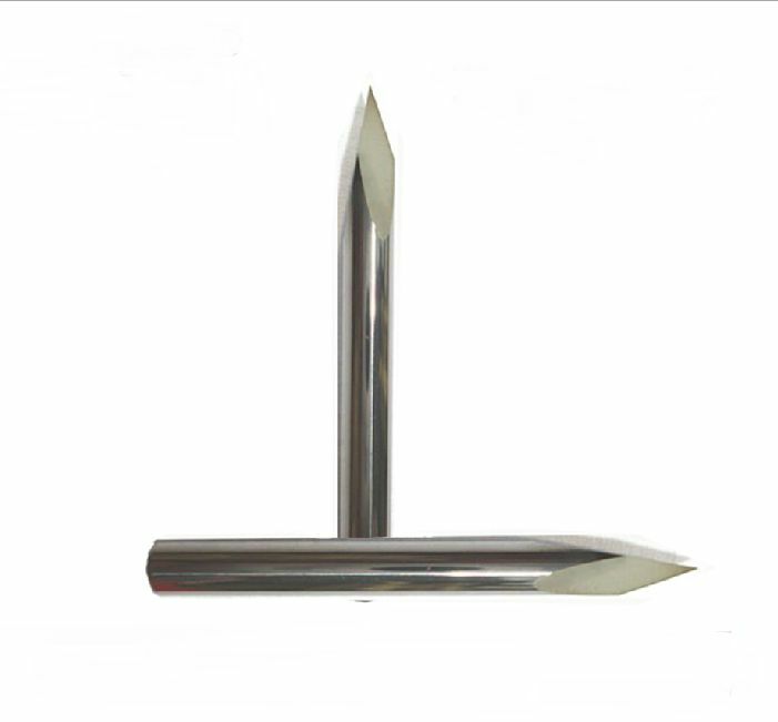 5x 40° Degree Carbide Steel CNC Router Pyramid engraving Bits US High Quality