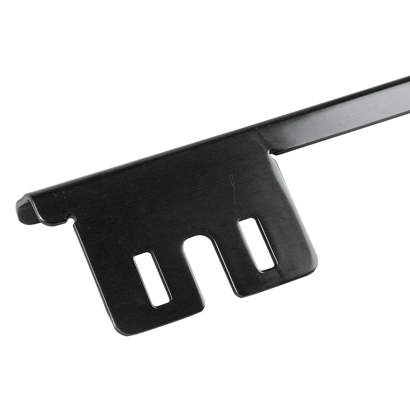 Universal JDM Style Front Bumper License Plate Relocator Bracket Holder Bar Kit