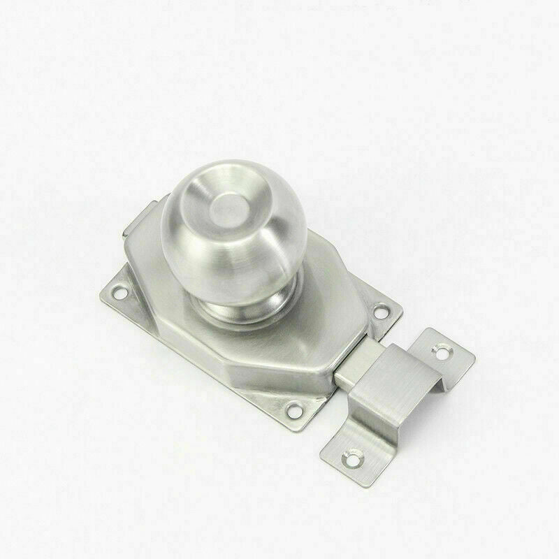 Stainless Steel Anti-theft Bolts Wood Doors Buckle Gate Hasp Latch Lock Cylinder