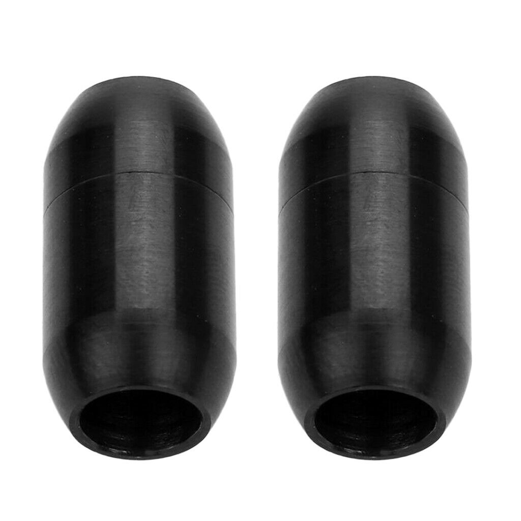 2pcs Column Magnetic Clasps Cord End   Bracelet Necklace Jewelry Durable 3mm