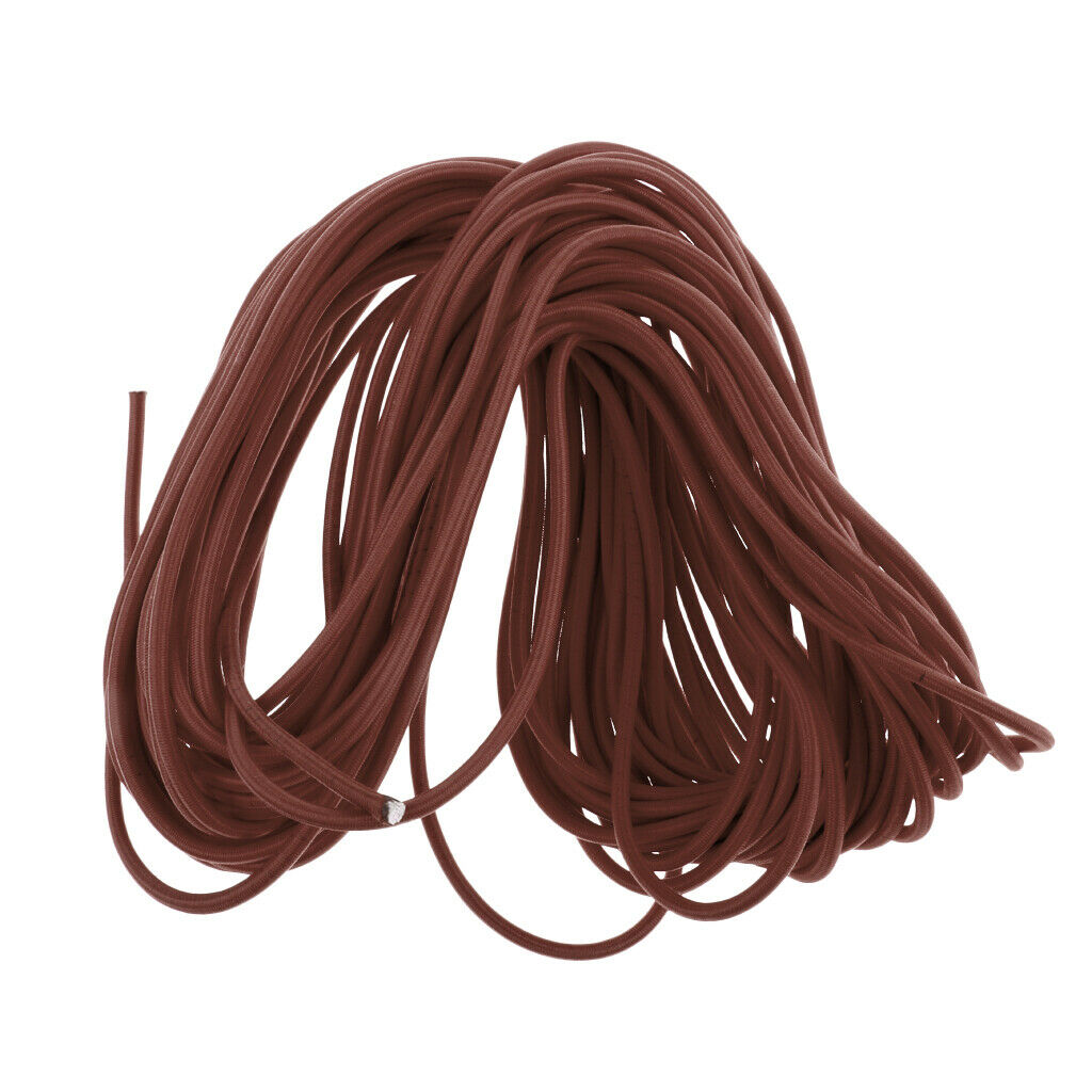 Heavy Duty Strong Round Elastic Bungee Rope Shock Cord Tie Down 5mm 10m