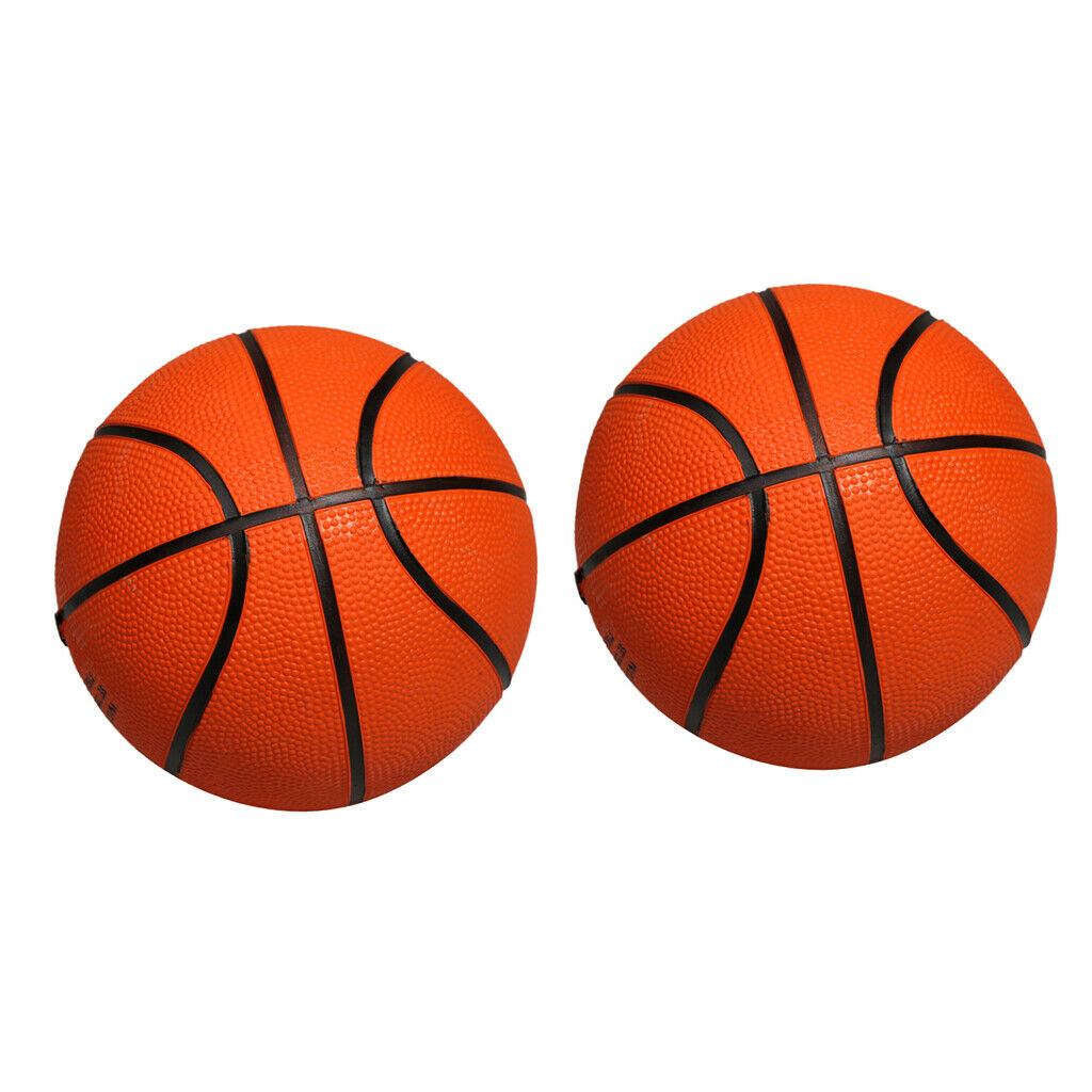 Pack of 2 Children's Basketball Balls, Children's Micro Basketball Ball