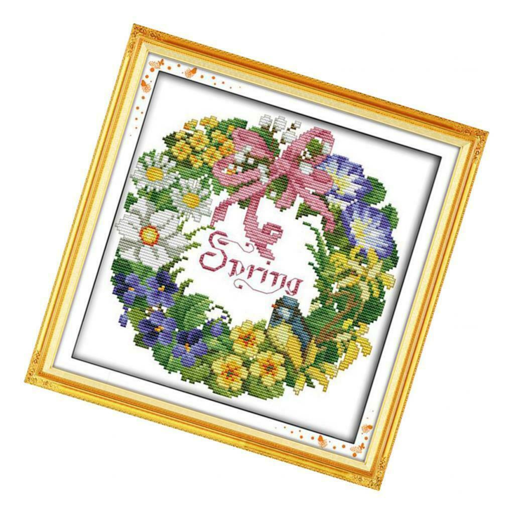 Counted Cross Stitch Embroidery Kit Latch Hook Kits Tool