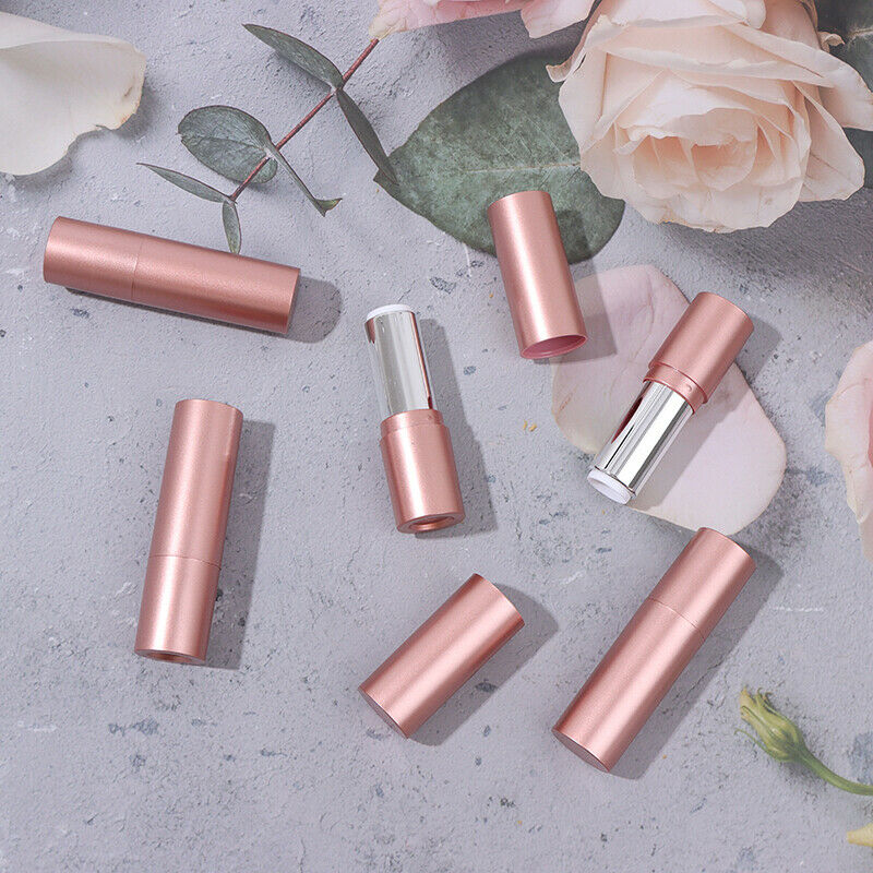 5Pcs Empty Lipstick Gloss Lip Balm Tube Clear Lip Gloss Container BottlDD