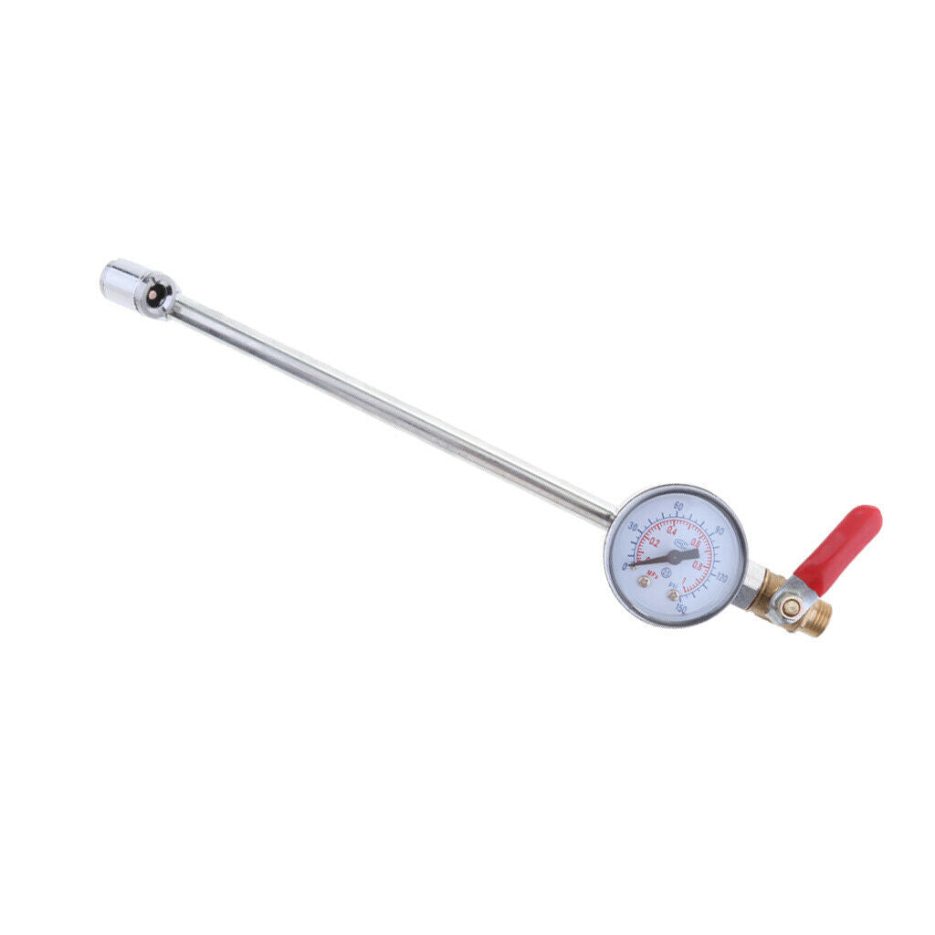 Tire Air Inflator Tyre Pressure Meter Car Truck