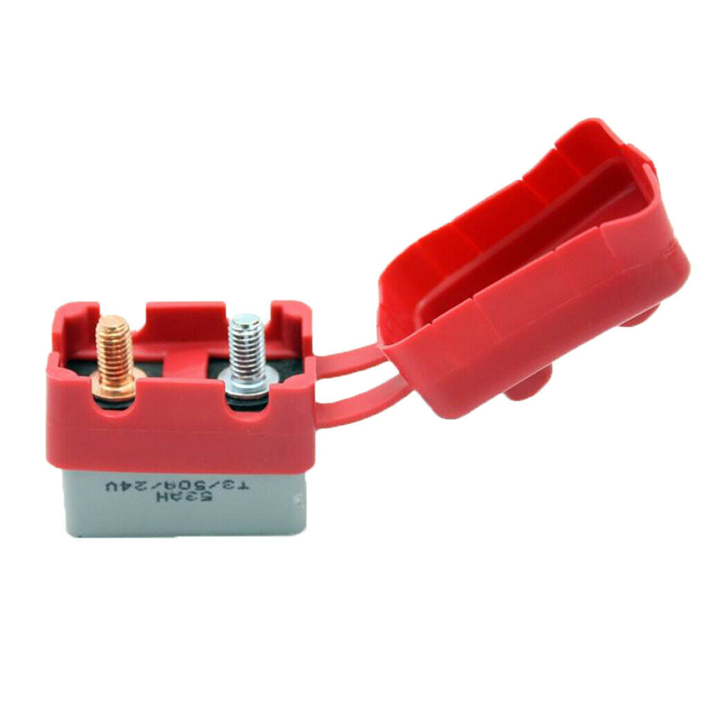 3pcs DC12V-24V Car Audio Marine Fuse Holder Circuit Breaker Manual Reset 50A