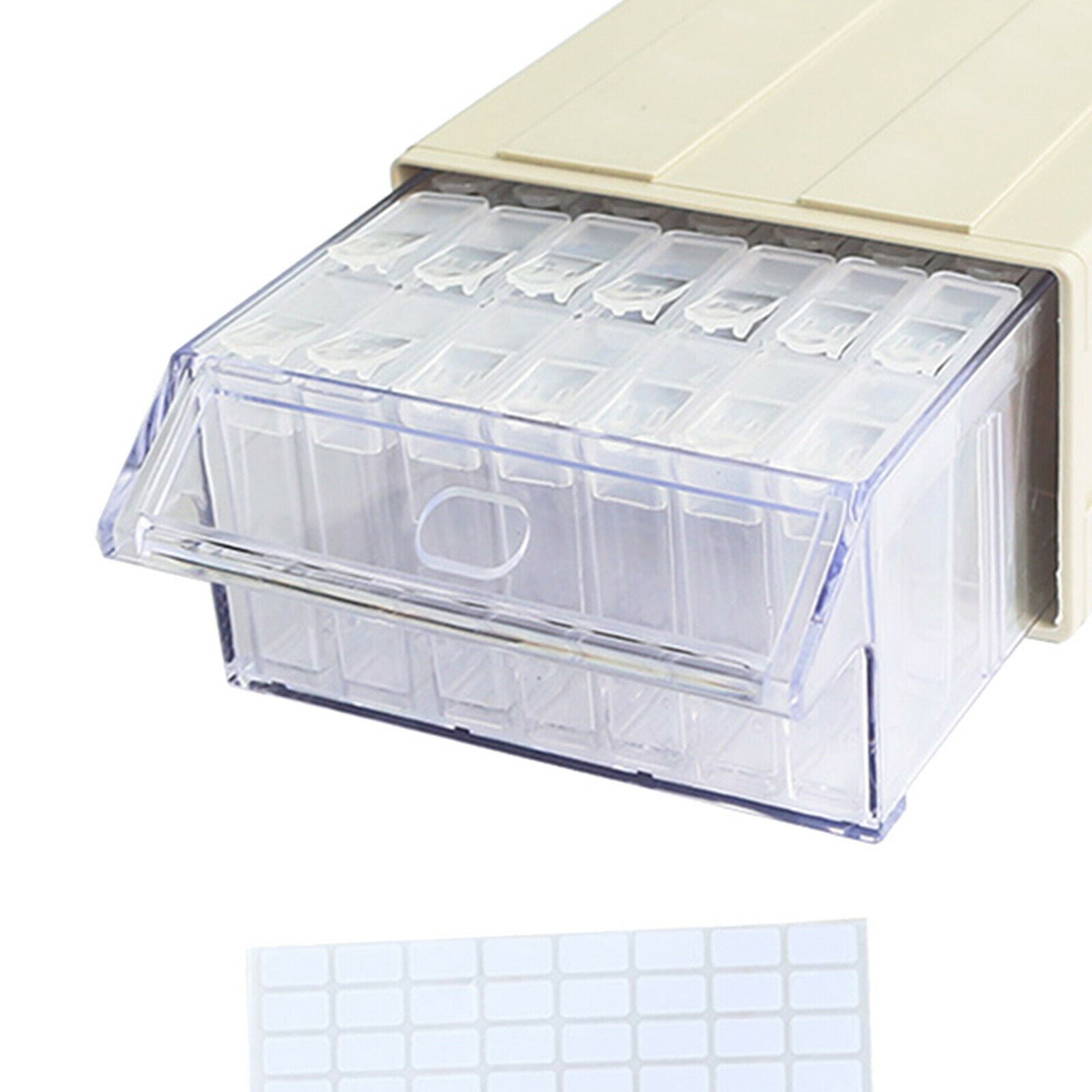 35 Slots Diamond Supplies Storage Box DIY Cross Stitch Beads Organizer