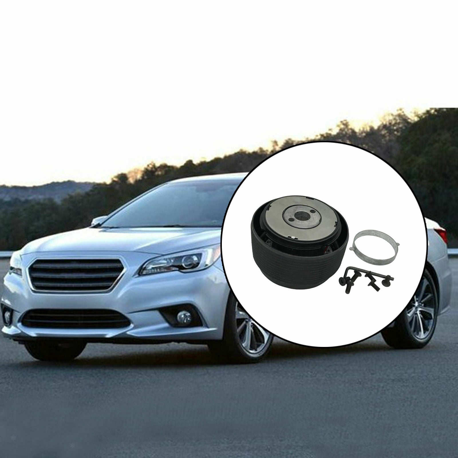 Steering Wheel Hub Adapter Connector Base Assembly For Mazda 323