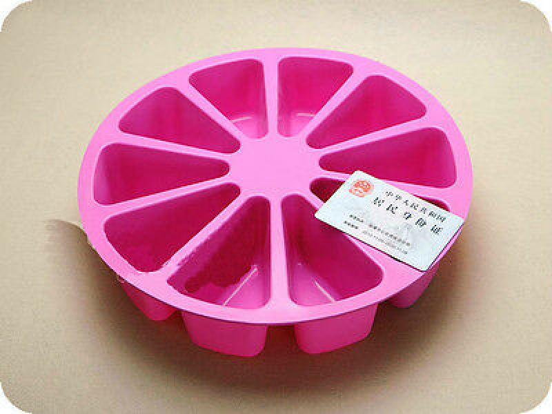 Large Silicone Cake Mold Pan Muffin Chocolate Pizza Pastry Baking Tray Mould