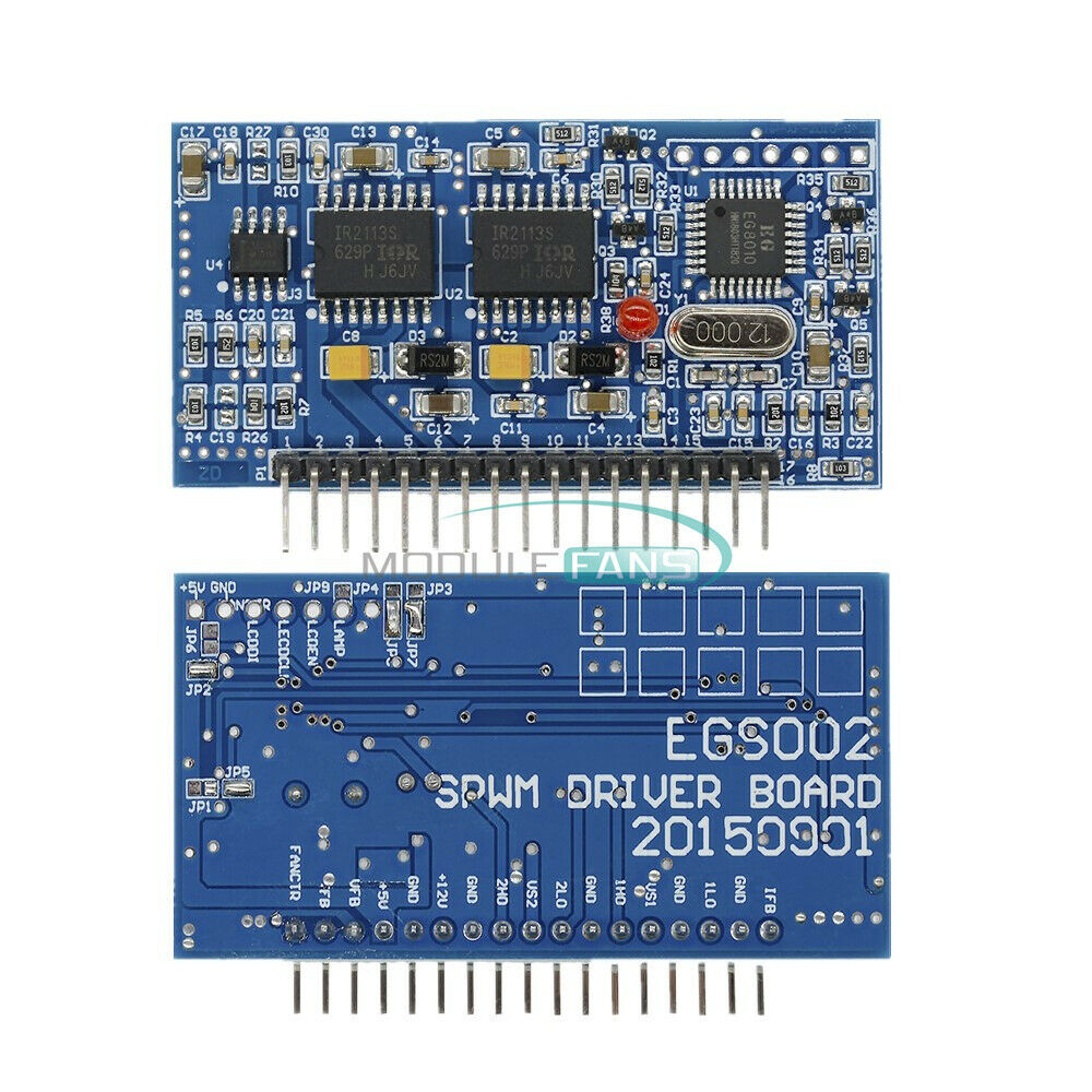 2PCS EGS002 "EG8010 + IR2110" Driver Module Pure Sine Wave Inverter SPWM Board