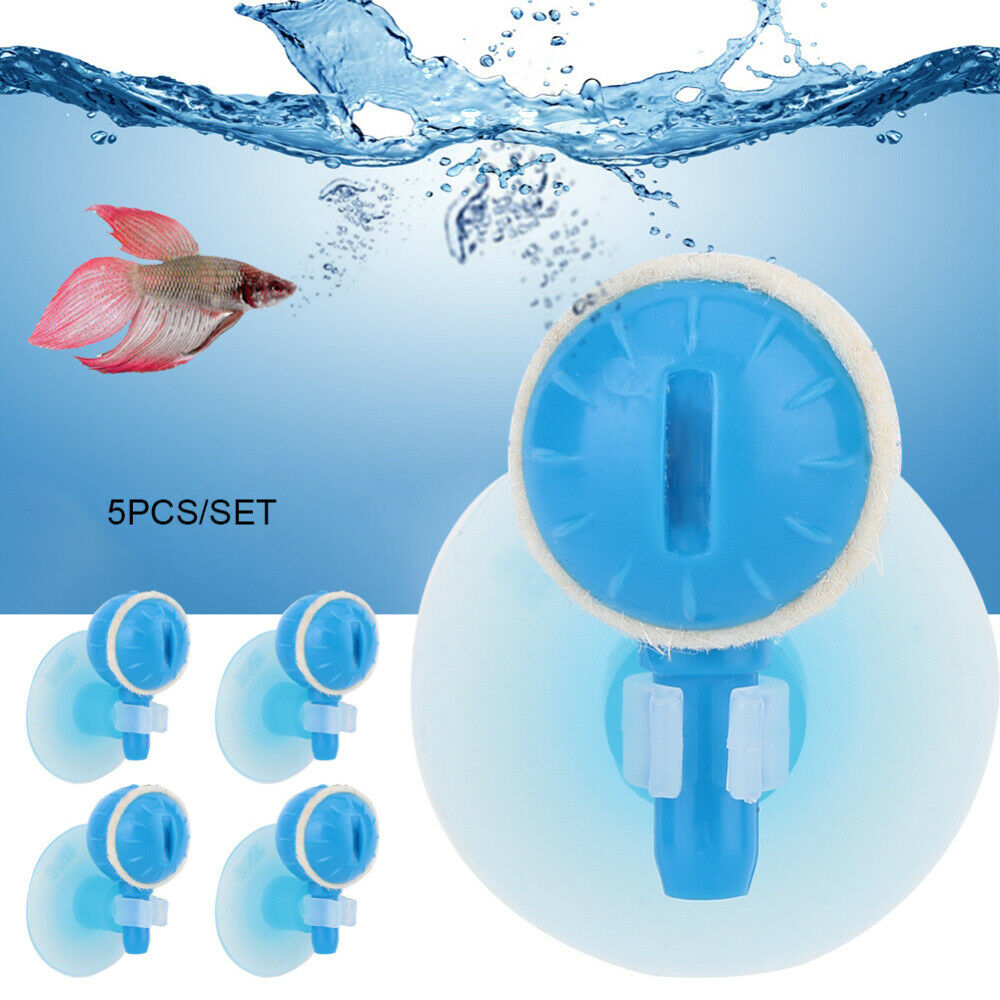5 Pcs Aquarium Fish Tank Air Stones Bubble Diffuser Oxygen Pump Generator