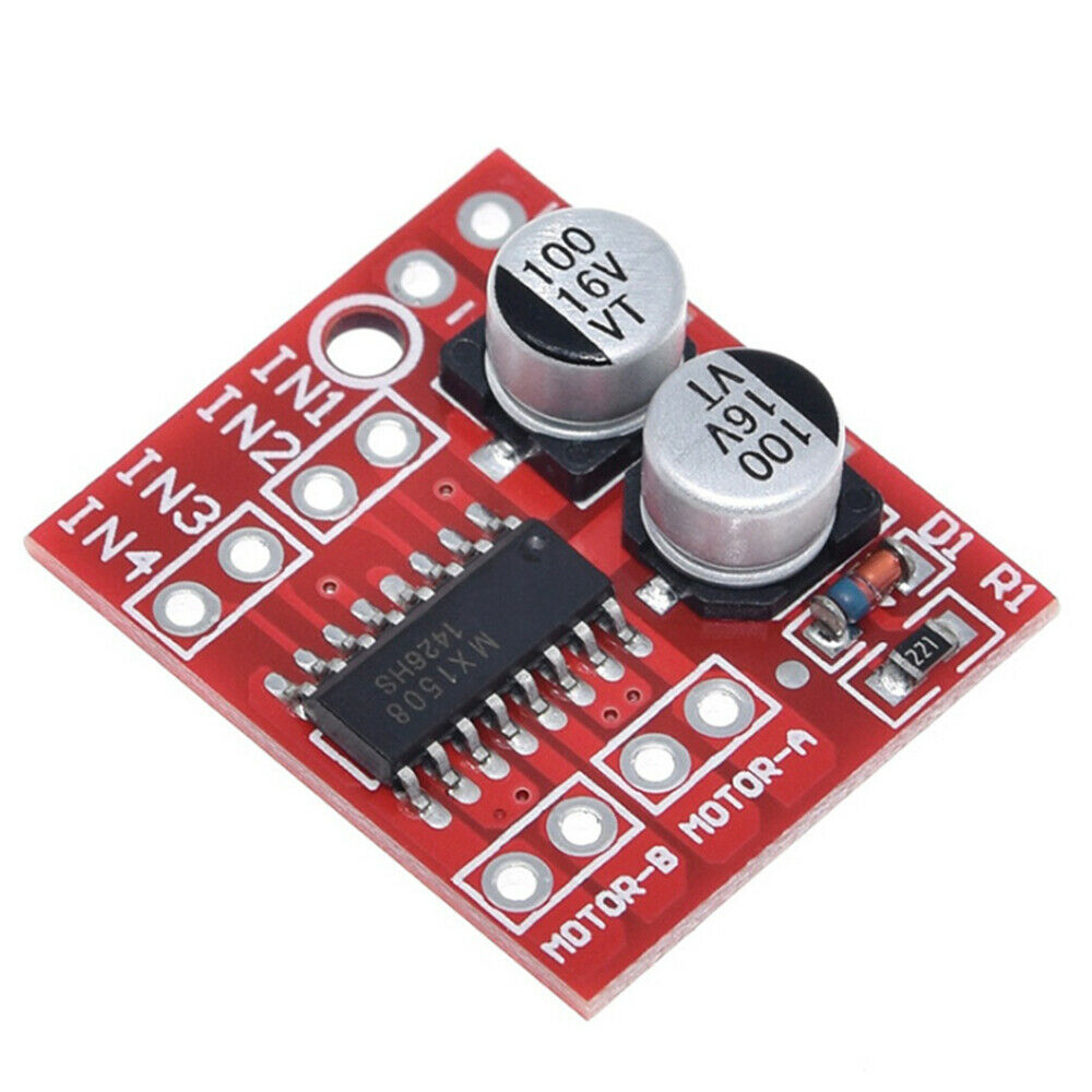 5Pcs/Lot L298N 1.5A 2Way MX1508 DC PWM Speed Dual H-Bridge Stepper Motor Module