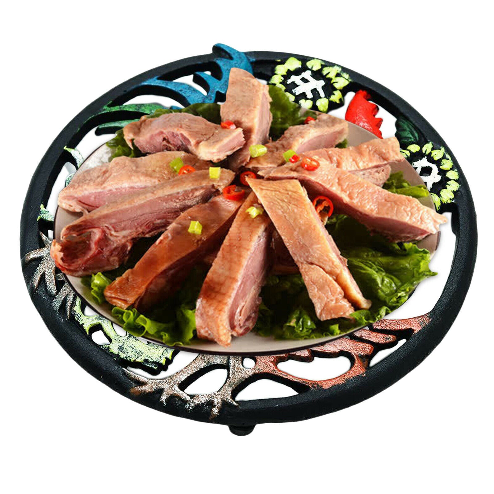 1x Round 20cm Placemat Hot Pads Home Dining Room Desktop Protection Desk Pad